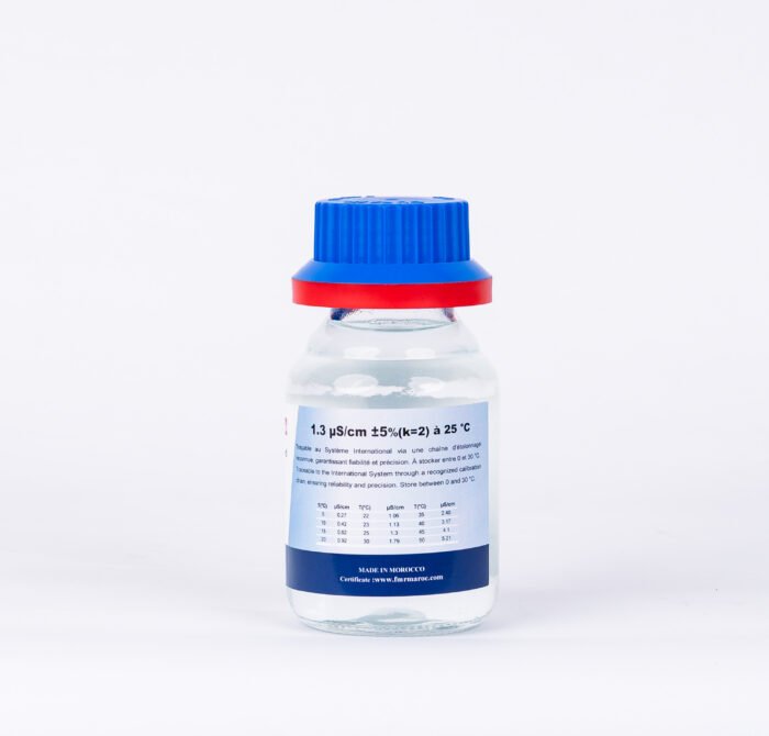 Solution étalon de conductivité 1.3  µS/cm – Image 3