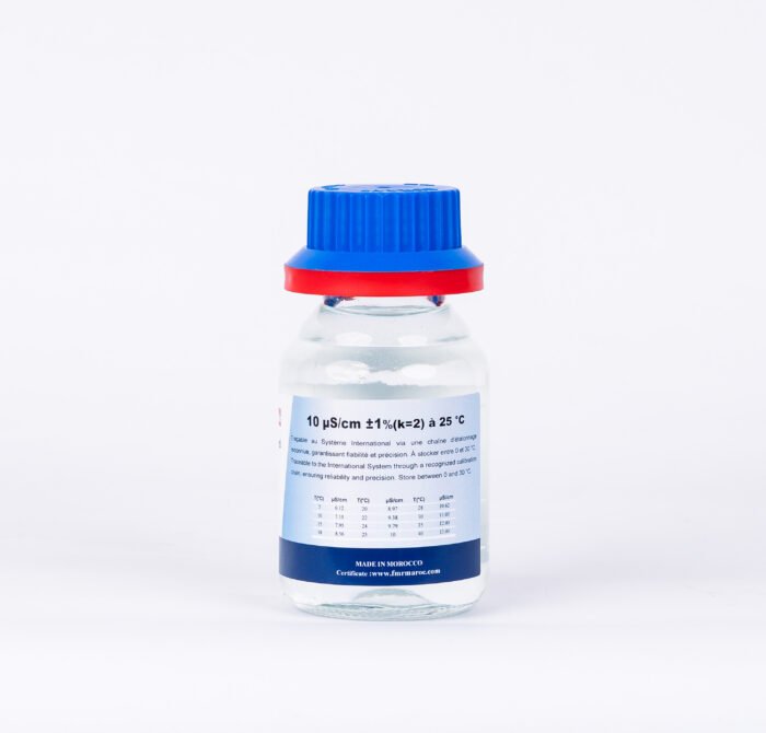 Solution étalon de conductivité 10  µS/cm – Image 3